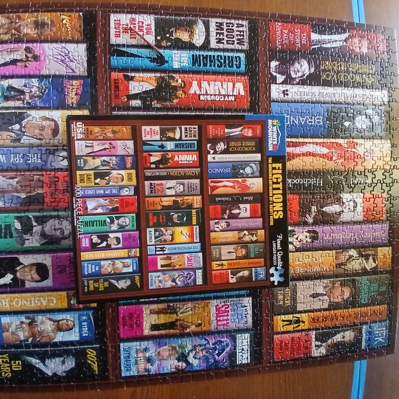 White Mountain 1000pc Fictions Puzzle - Picture 1 of 2